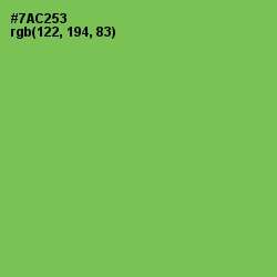 #7AC253 - Mantis Color Image