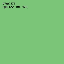 #7AC578 - Mantis Color Image
