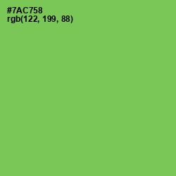 #7AC758 - Mantis Color Image