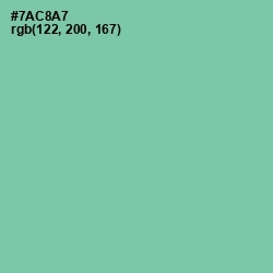 #7AC8A7 - De York Color Image