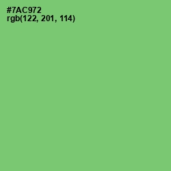 #7AC972 - Mantis Color Image