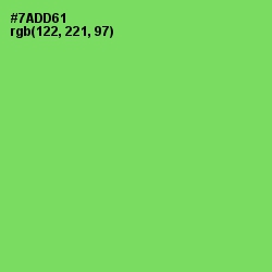 #7ADD61 - Pastel Green Color Image