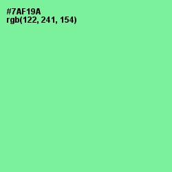 #7AF19A - De York Color Image