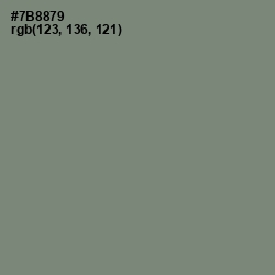 #7B8879 - Xanadu Color Image