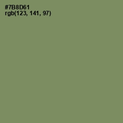 #7B8D61 - Flax Smoke Color Image