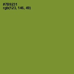 #7B9231 - Wasabi Color Image