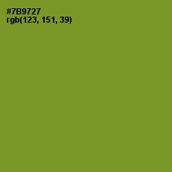 #7B9727 - Wasabi Color Image