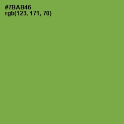 #7BAB46 - Asparagus Color Image