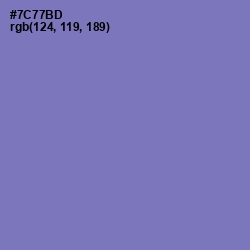 #7C77BD - Deluge Color Image