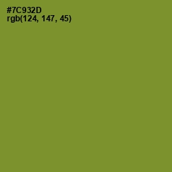 #7C932D - Wasabi Color Image