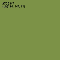 #7C9347 - Glade Green Color Image