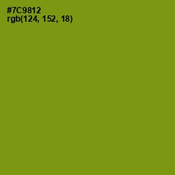 #7C9812 - Trendy Green Color Image