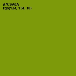 #7C9A0A - Limeade Color Image