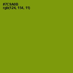 #7C9A0B - Limeade Color Image