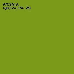 #7C9A1A - Trendy Green Color Image