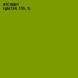 #7C9B01 - Limeade Color Image