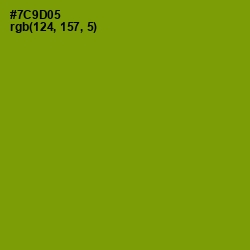 #7C9D05 - Limeade Color Image