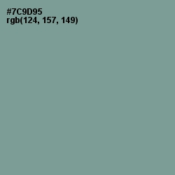 #7C9D95 - Oxley Color Image