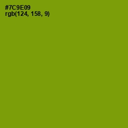 #7C9E09 - Limeade Color Image