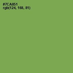 #7CA851 - Asparagus Color Image