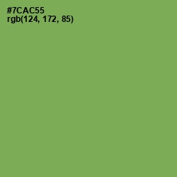 #7CAC55 - Asparagus Color Image