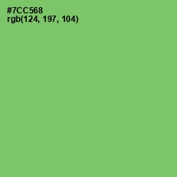 #7CC568 - Mantis Color Image