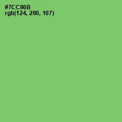#7CC86B - Mantis Color Image