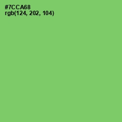 #7CCA68 - Mantis Color Image