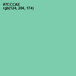 #7CCCAE - De York Color Image