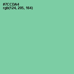 #7CCDA4 - De York Color Image