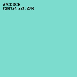 #7CDDCE - Bermuda Color Image
