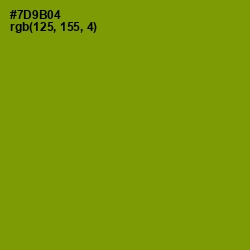 #7D9B04 - Limeade Color Image