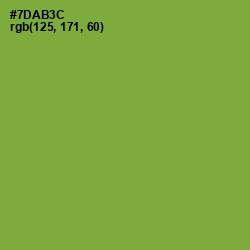 #7DAB3C - Wasabi Color Image