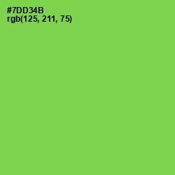 #7DD34B - Mantis Color Image