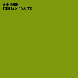 #7E990B - Limeade Color Image
