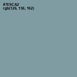 #7E9CA2 - Gothic Color Image