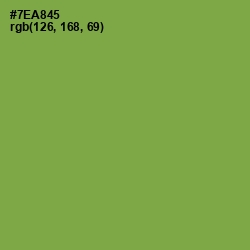 #7EA845 - Asparagus Color Image