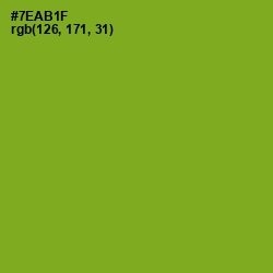 #7EAB1F - Lima Color Image