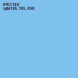 #7EC1EE - Malibu Color Image