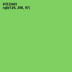 #7ED061 - Mantis Color Image