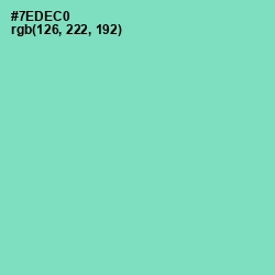 #7EDEC0 - Bermuda Color Image