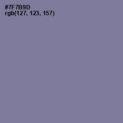 #7F7B9D - Waterloo  Color Image