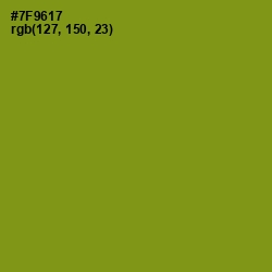 #7F9617 - Trendy Green Color Image