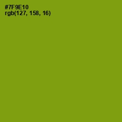 #7F9E10 - Limeade Color Image