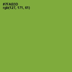 #7FAB3D - Wasabi Color Image