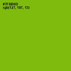 #7FBB0D - Lima Color Image