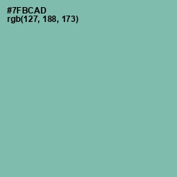 #7FBCAD - Acapulco Color Image