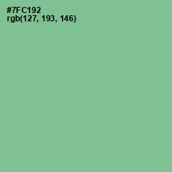 #7FC192 - De York Color Image