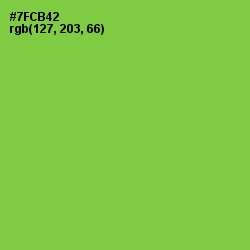 #7FCB42 - Mantis Color Image