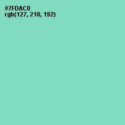 #7FDAC0 - Bermuda Color Image
